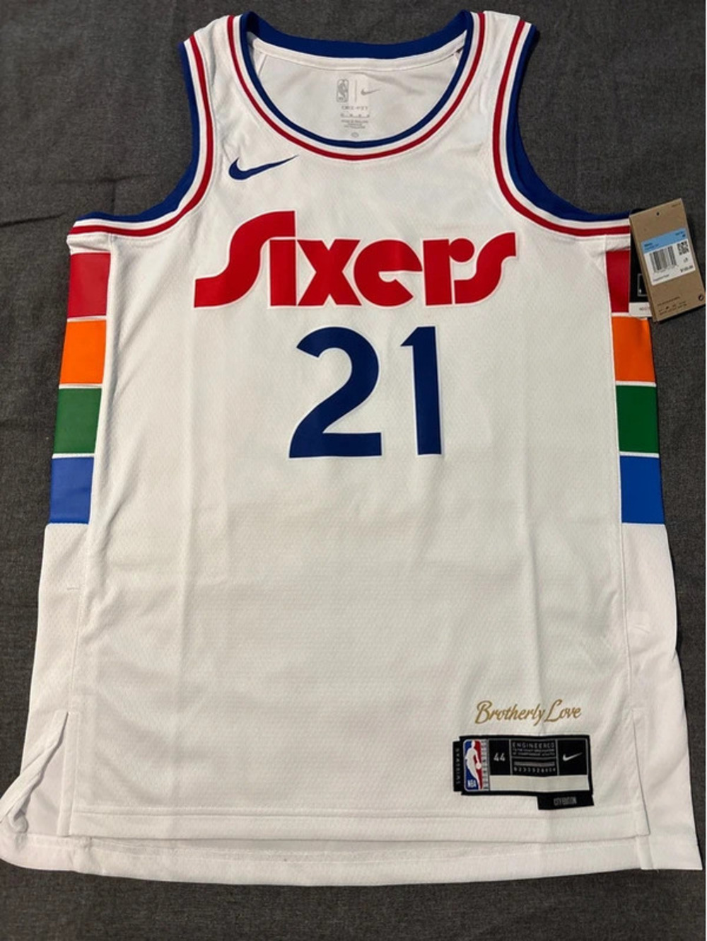 Embiid 76ers City Edition Jersey NWT medium Sixers